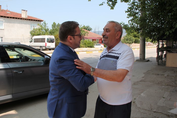 Kaymakamımız Dr. İsmail Altan DEMİRAYAK, Kurban Bayramı münasebetiyle düzenlenen Bayramlaşma Programına katıldı.