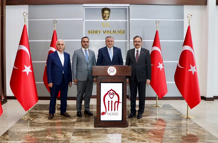 Gençlik Ve Spor Bakanı Dr. Osman Aşkın Bak İle Sanayi Ve Teknoloji Bakanı Mehmet Fatih Kacır, Çeşitli Temaslarda Bulunmak Üzere İlimizi Ziyaret Etti