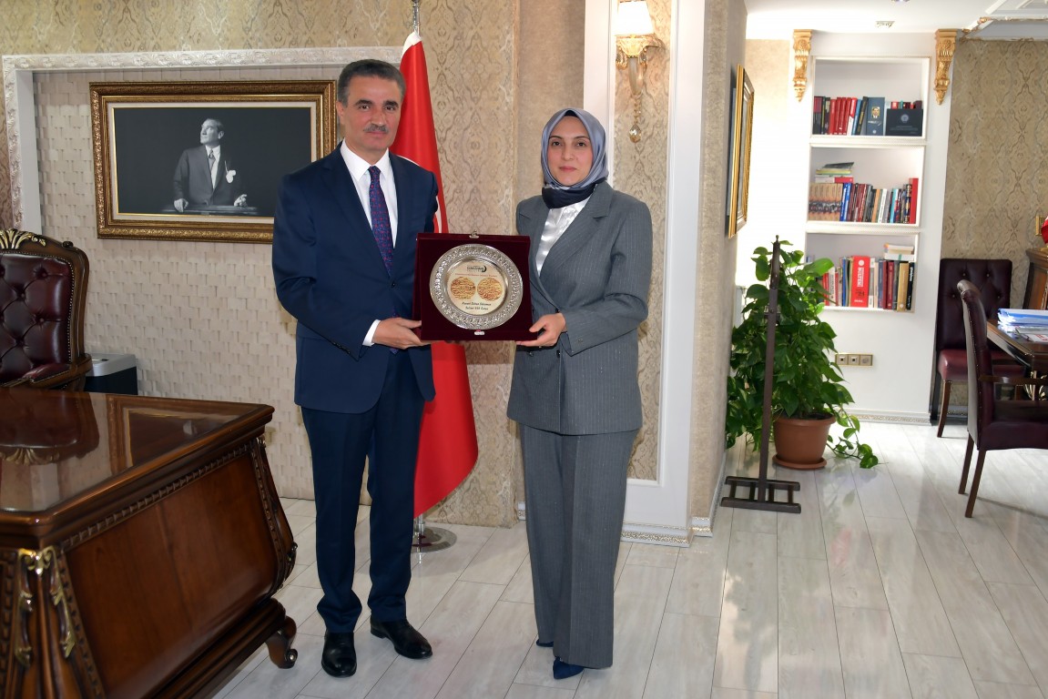 Valimiz Aydın Baruş Gümüşhane Cumhuriyet Başsavcısı Tuba Ersöz Ünver’i Makamında Kabul Etti