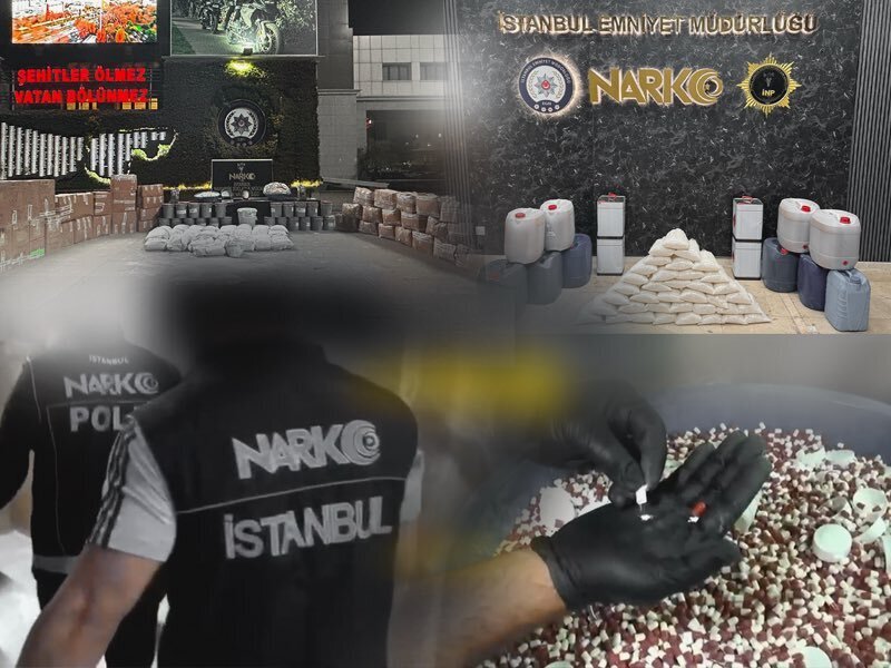 Bakanımız Sayın Ali Yerlikaya: “İstanbul'da 366,5 Kg Uyuşturucu Madde İle 1 Milyon 572 Bin Adet Uyuşturucu Hap Ele Geçirdik”