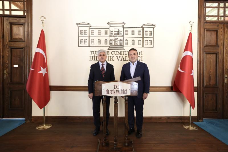 Vali Doğan'dan Bilecik Valisi ve Jandarma Eğitim Komutanına Ziyaret