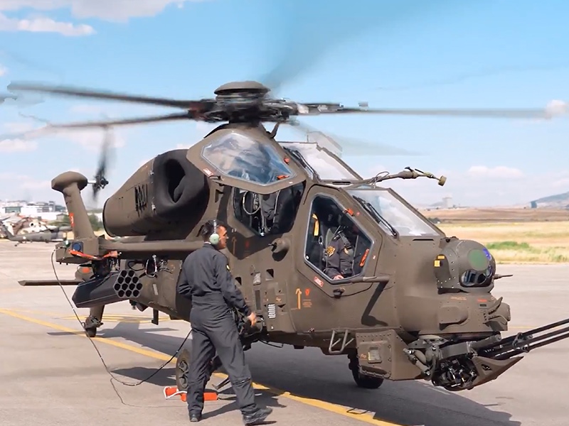 Jandarma Havacılık Komutanlığı, Envanterine Katılan Yerli “J-1924 Hürkuş” Kuyruk Numaralı 14’üncü ATAK Helikopteriyle Gücüne Güç Kattı