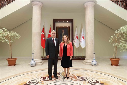 Arnavutluk’un Ankara Büyükelçisi Kadzadej'den Vali Ayyıldız'a Ziyaret