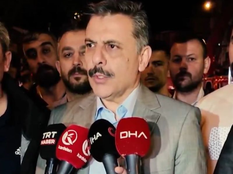 Erzurum’da İş Yerinde Meydana Gelen Yangınla İlgili Vali Çiftçi’den Açıklama