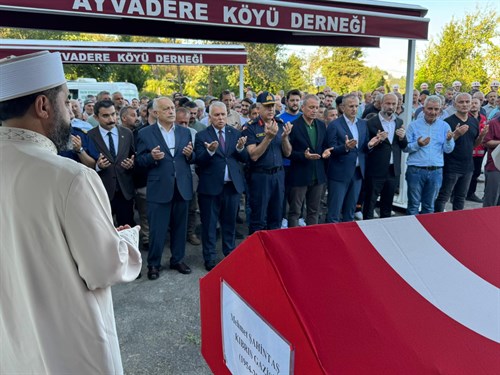 Vali Yıldırım, Kıbrıs Gazisi Mehmet Şahintaş’ın Cenaze Törenine Katıldı