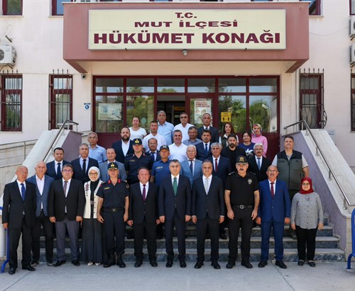 VALİMİZ SAYIN ATİLLA TOROS, MUT KAYMAKAMLIĞINI ZİYARET ETTİ