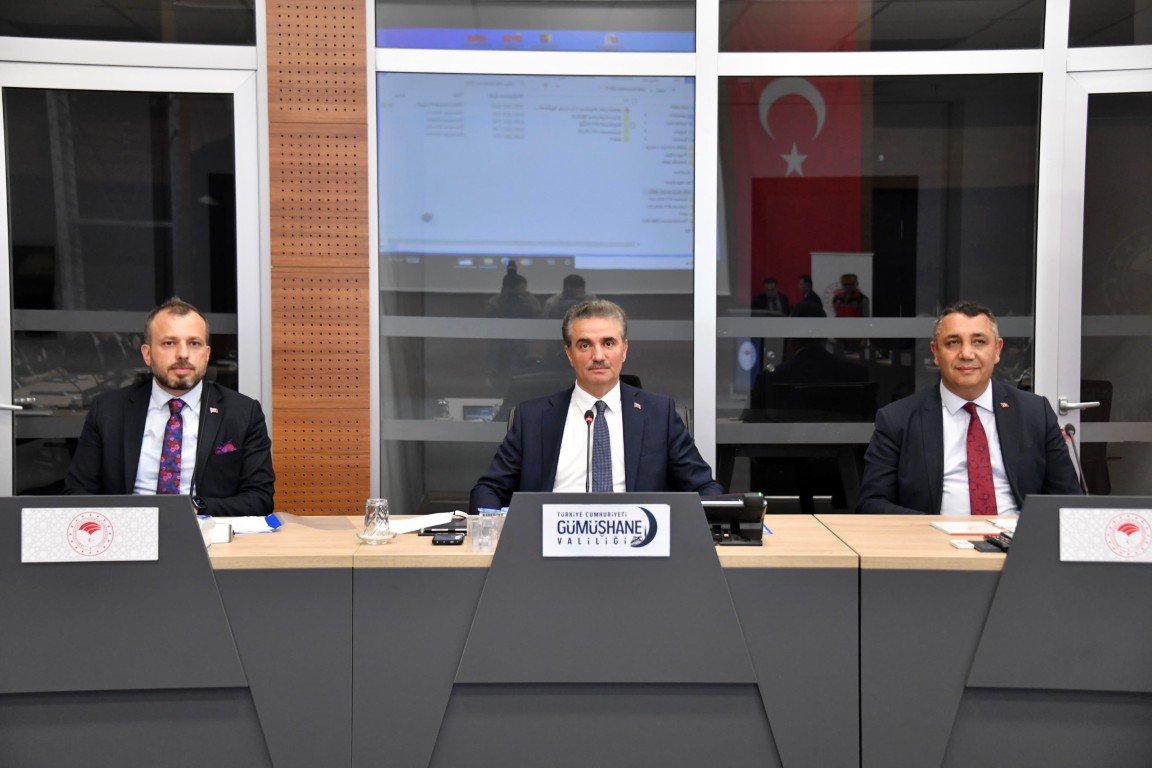 Valimiz Aydın Baruş Başkanlığında İl Su Kurulu Toplantısı Yapıldı