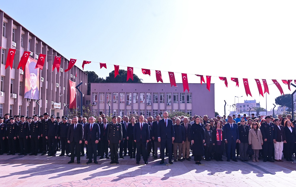 Gazi Mustafa Kemal Atatürk’ün Aydın’a Gelişinin 94. Yıldönümü Düzenlenen Tören ile Kutlandı