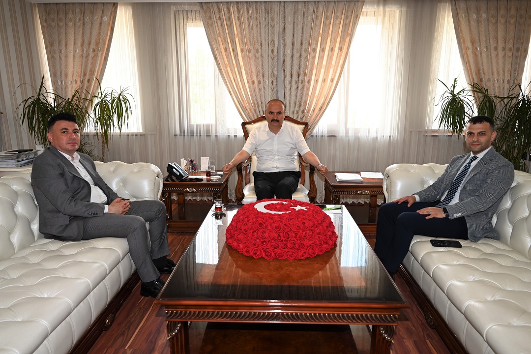 Valimiz Karayolları 9. Bölge Müdürünü Kabul Etti