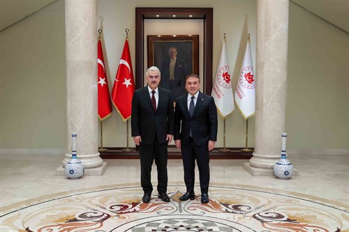 Bilecik Valisi Sözer'den Vali Ayyıldız'a Ziyaret
