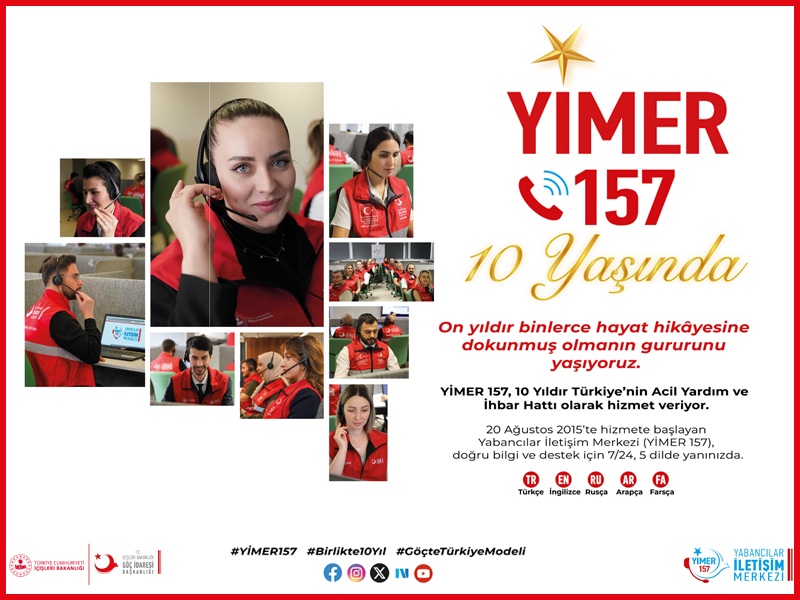 YİMER 157, Acil Yardıma İhtiyaç Duyan 15 bin 728 Hayatın Kurtarılmasını Sağladı