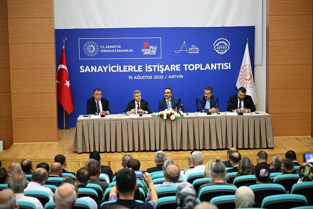 Sanayi ve Teknoloji Bakanımız Sayın Mehmet Fatih Kacır Başkanlığında Sanayicilerle İstişare Toplantısı Gerçekleştirildi