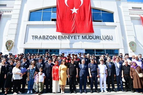 2025 Yılı Rütbe Terfi Töreni Vali Yıldırım'ın Katılımıyla Gerçekleştirildi