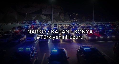 NARKOKAPAN-KONYA OPERASYONUNDA 424 TUTUKLAMA
