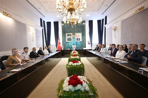 İl Özel İdaremizin 2025 Yılı İlk 6 Aylık Yatırımları Değerlendirildi.