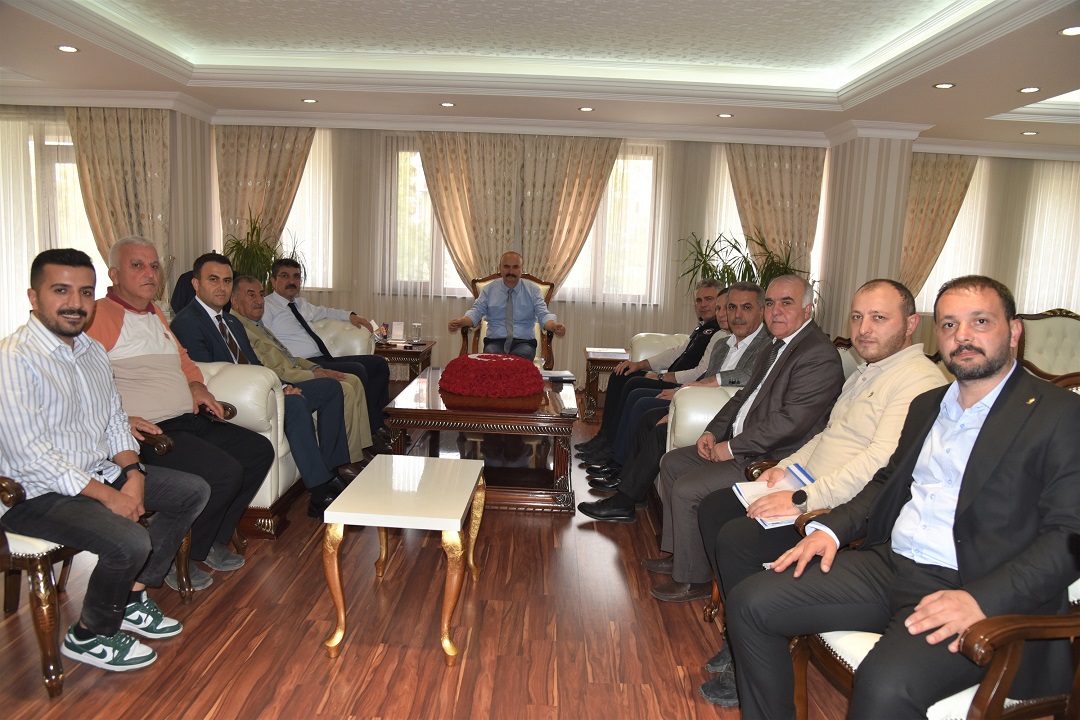 TOKİ 4 No’lu Uygulama Daire Başkanı Dikkanoğlu Valimizi Ziyaret Etti
