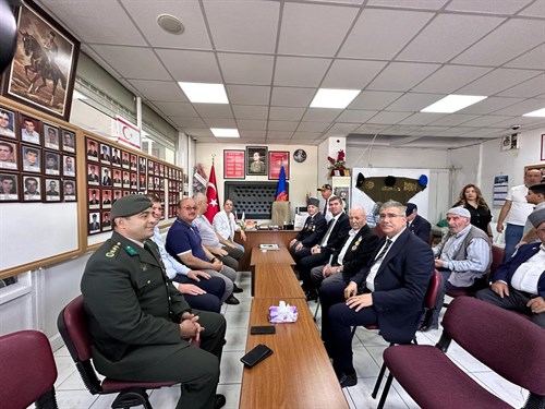 VALİ TÜLAY BAYDAR BİLGİHAN’DAN KIBRIS GAZİLERİNE ANLAMLI ZİYARET