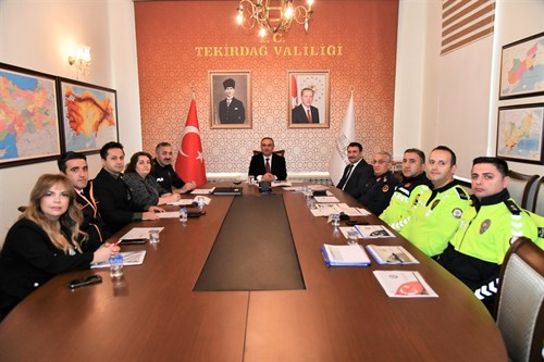 “Trafik Güvenliği Strateji Belgesi ve Karayolları Trafik Güvenliği Eylem Planı” Konulu Toplantı Düzenlendi