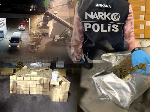 Bakanımız Sayın Ali Yerlikaya: ''Kocaeli Derince Limanında Dün Yaptığımız Operasyonumuzda; 1 Ton 508 Bin Kg Skunk Uyuşturucu Maddesi Ele Geçirildi''