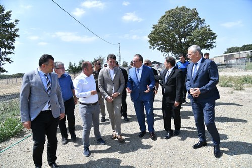 Vali Soytürk Çerkezköy’de Doğal Yaşam Alanı’nda İncelemelerde Bulundu