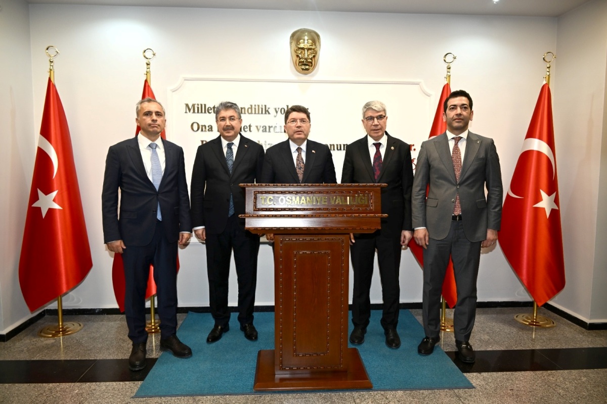 Adalet Bakanımız Sayın Yılmaz Tunç Valiliğimizi Ziyaret Etti