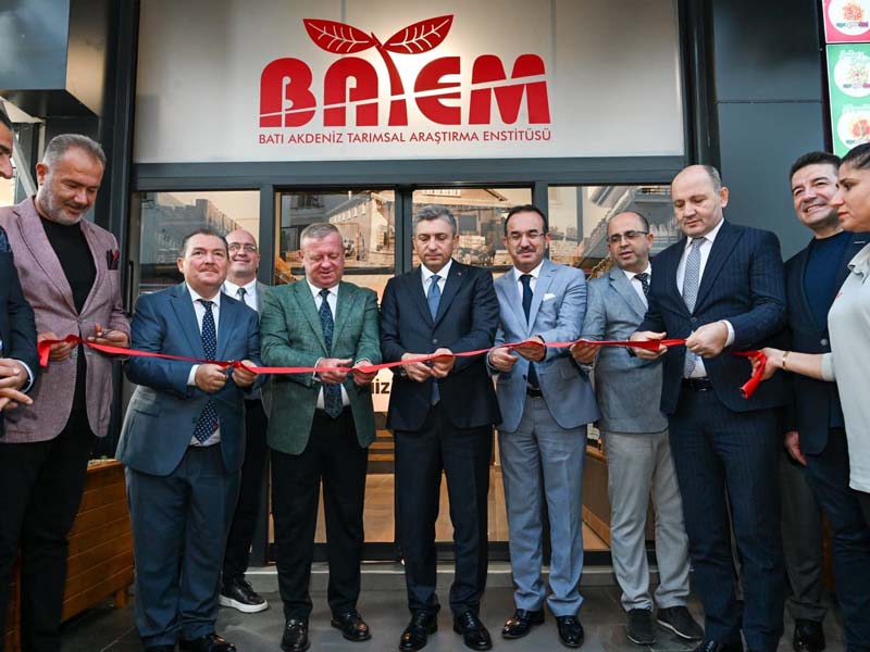 Batem Kaleiçi Ürün Satış Noktası Hizmete Açıldı