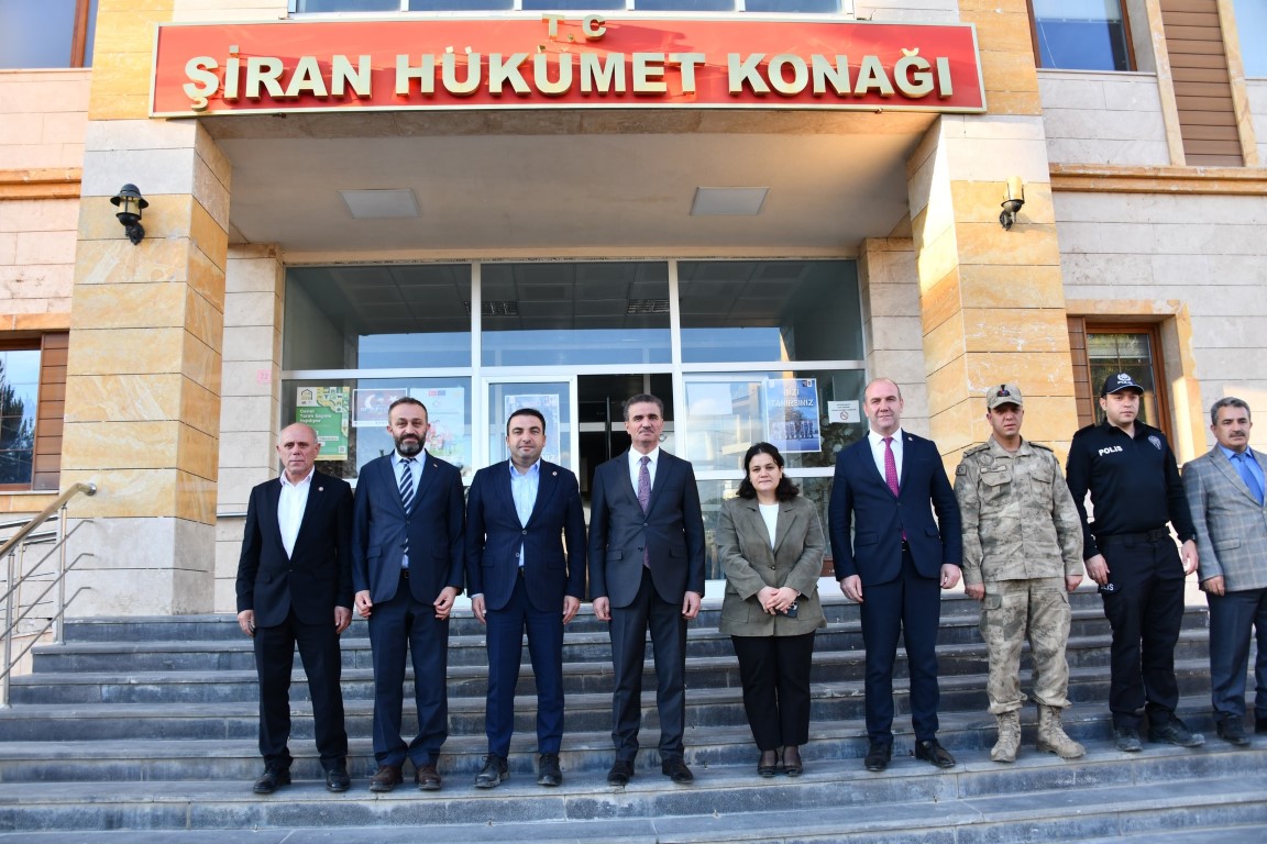 Valimiz Aydın Baruş Şiran İlçemizi Ziyaret Etti