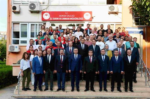 VALİMİZ SAYIN ATİLLA TOROS, İL TARIM VE ORMAN MÜDÜRLÜĞÜNÜ ZİYARET ETTİ
