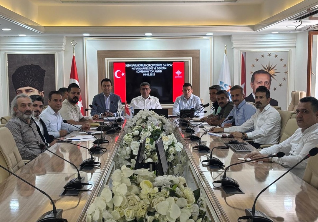 Sahipsiz Sokak Hayvanları Denetleme Komisyon Toplantısı Gerçekleştirildi