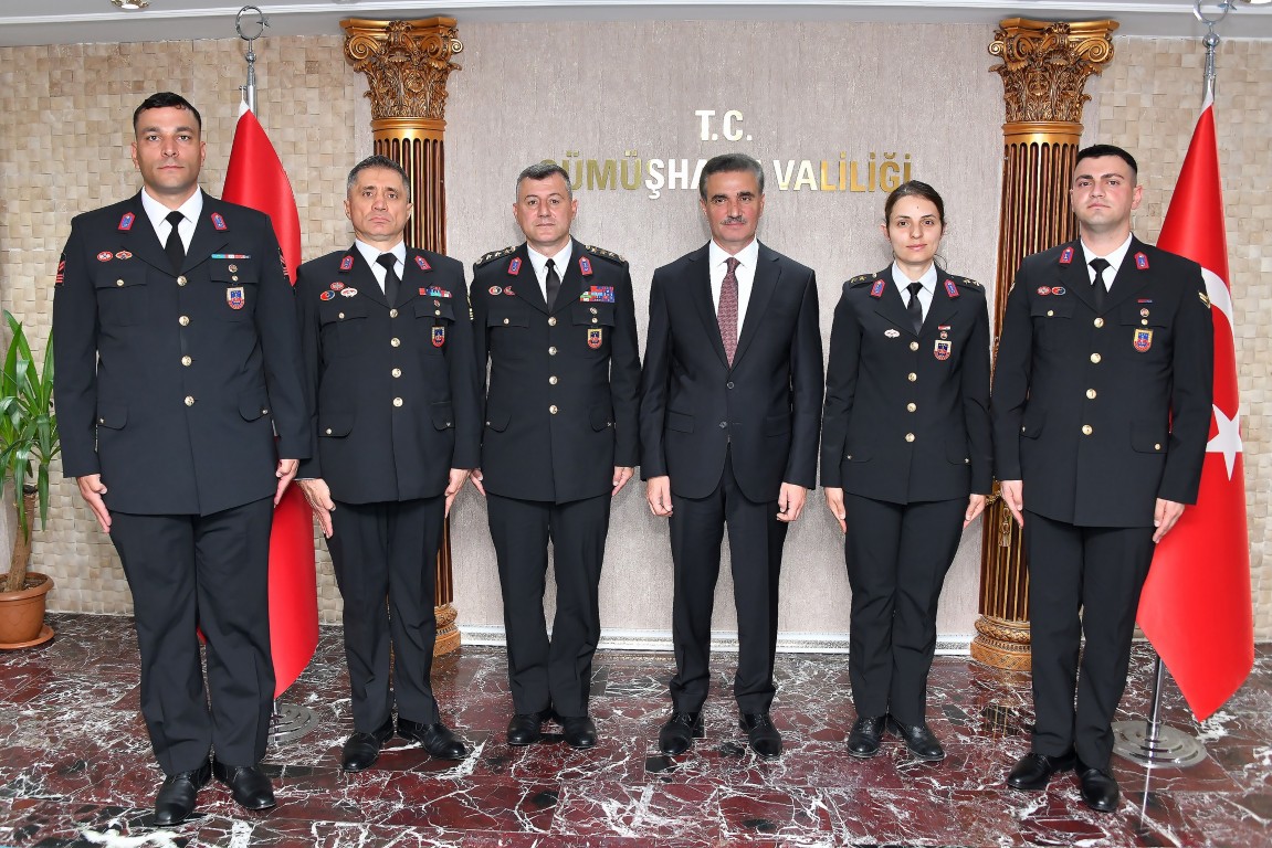 Jandarma Teşkilatının 186. Kuruluş Yıl Dönümünde Valimiz Aydın Baruş’a Ziyaret