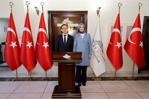 Çin Ankara Büyükelçisi Xuebin, Vali Yiğitbaşı’nı Ziyaret Etti