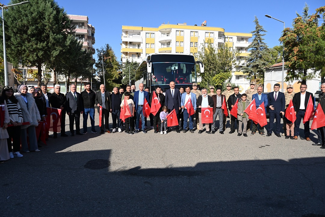 Şehit ve Gazi Yakınları ile Gazilerimiz Çanakkale’ye Uğurlandı