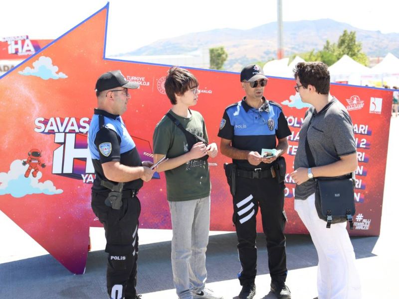 TEKNOFEST Gökçeada’da Emniyet Personeli Görev Başında