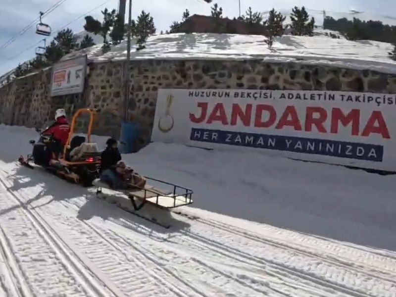 Jandarma Arama Kurtarma Timleri Vatandaşın Yardımına Koştu