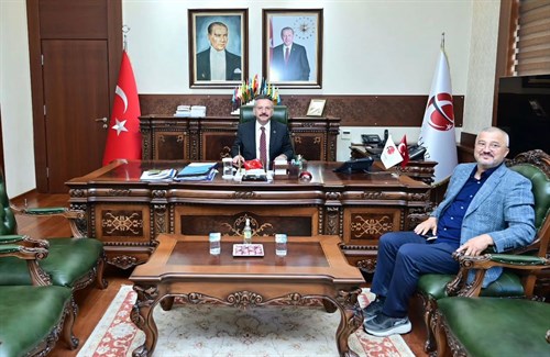 Kocaeli ilinden Süleyman Karaman Valimiz Sayın Hüseyin Aksoy'u ziyaret etti.