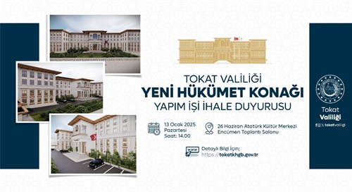 Yeni Valilik Binası İçin İhale Süreci Başlıyor