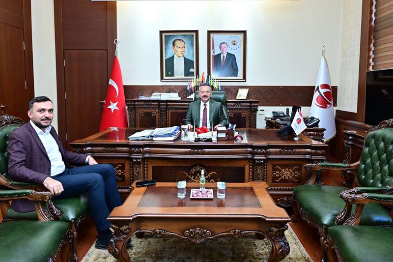 Türkiye Gençlik Vakfı (TÜGVA) Genel Başkan Yardımcısı Ramazan Anıl Valimiz Sayın Hüseyin Aksoy’u ziyaret etti.