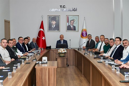 Ordu Şehir Hastanesinin 15. Koordinasyon Toplantısı Yapıldı