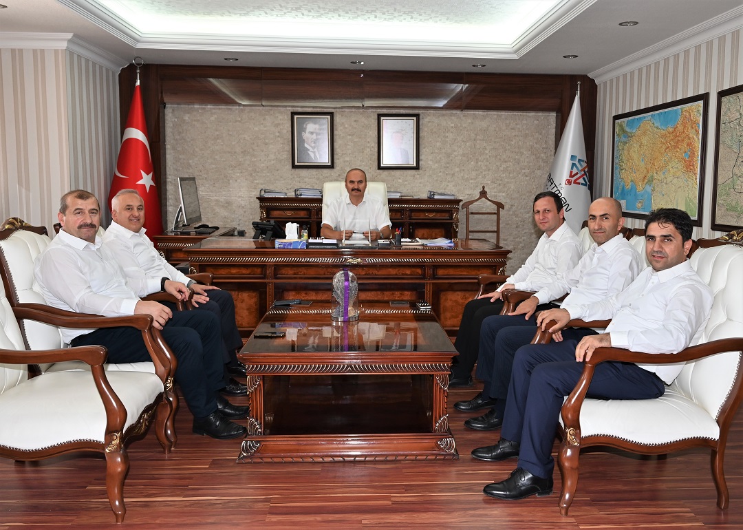 İçişleri Bakanlığı Sivil Toplum İlişkiler Genel Müdürlüğü Heyetinden Valimize Ziyaret