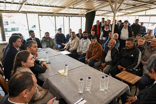 Vali Dr. Naci Aktaş, Karaağaç Mahallesi Sakinleriyle Bir Araya Geldi