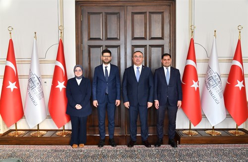 Cumhurbaşkanlığı Yatırım Ofisi Başkanı Burak Dağlıoğlu Vali Soytürk’ü Ziyaret Etti