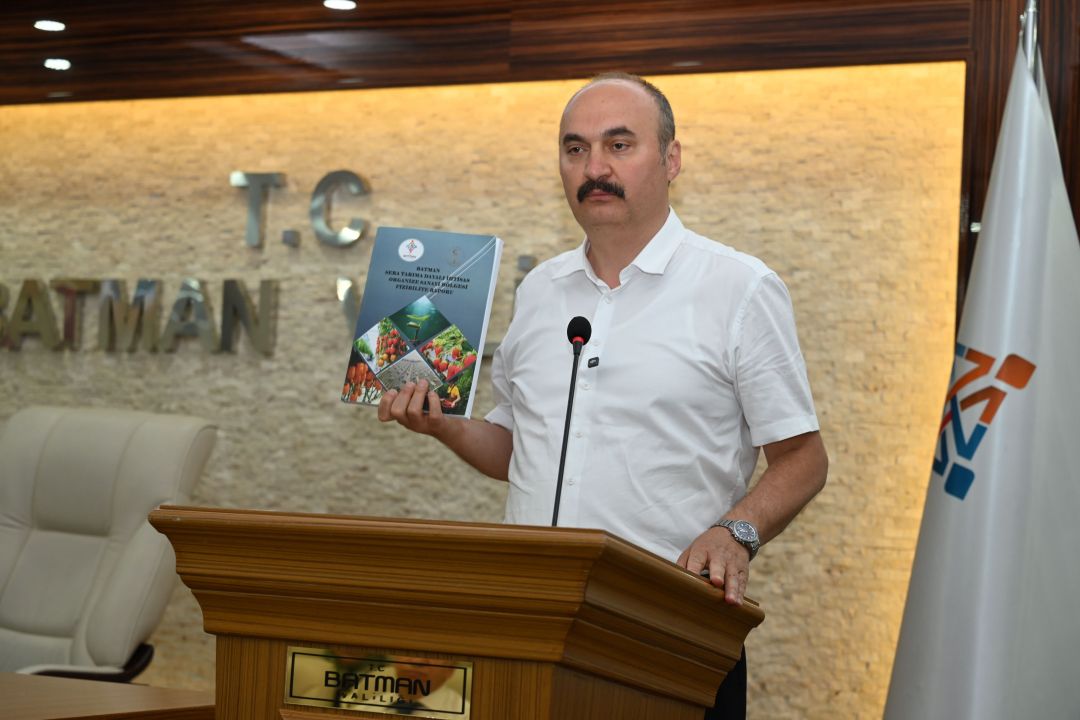 Tarım ve Sanayide Büyük Atılım; Batman Sera OSB Kuruluyor