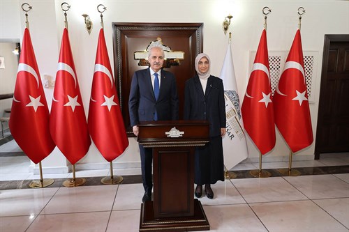 TBMM Başkanı Numan Kurtulmuş, Vali Yiğitbaşı’nı Ziyaret Etti