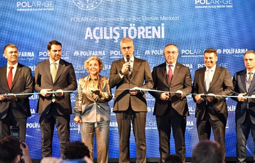 Bakan Memişoğlu ve Vali Soytürk Polifarma AR-GE Hammadde ve İlaç Üretim Merkezi’nin Açılışına Katıldı