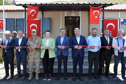 Kazıkbeli Yaylası’nda Jandarma Asayiş Noktası Hizmete Açıldı