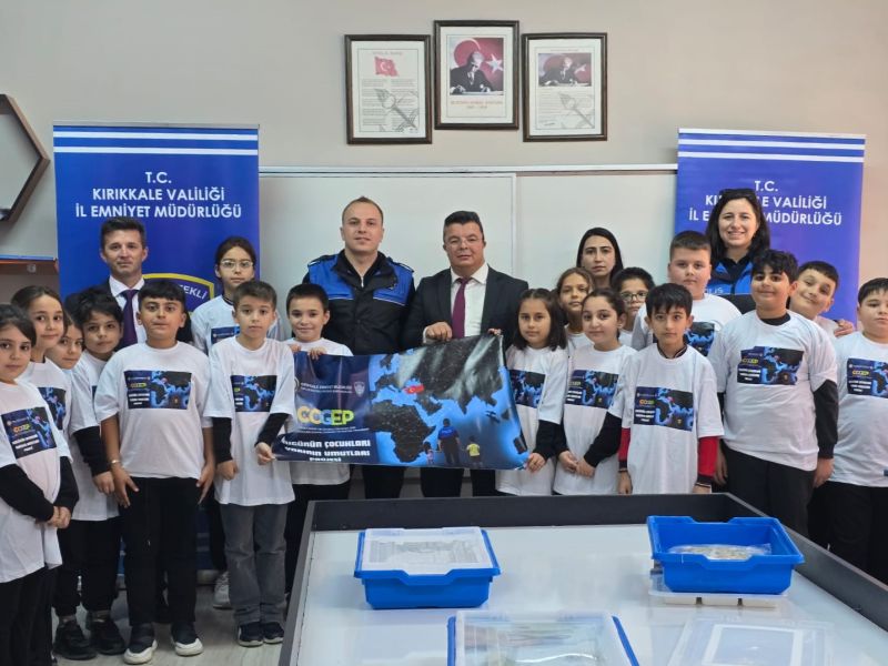 Kırıkkale Emniyet Müdürlüğü Koordinesinde Robotik Kodlama Eğitimi Gerçekleştirildi