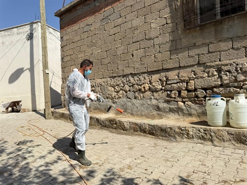 Akrep Tehlikesine Karşı Ekiplerimiz Seferber Oldu