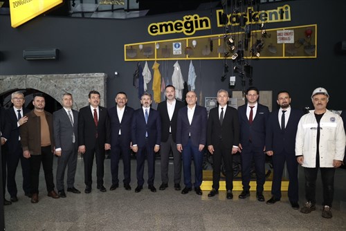 Çalışma Bakanlığı Heyeti Maden Müzesini Ziyaret Etti