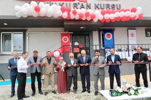 Vali Erol, Kur’an Kursu ve Üniversite Evi’nin Açılış Programına Katıldı