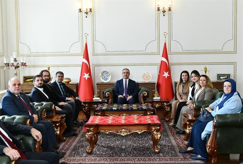 Yeniden İl Başkanı Seçilen Gümüş Vali Soytürk’ü Ziyaret Etti